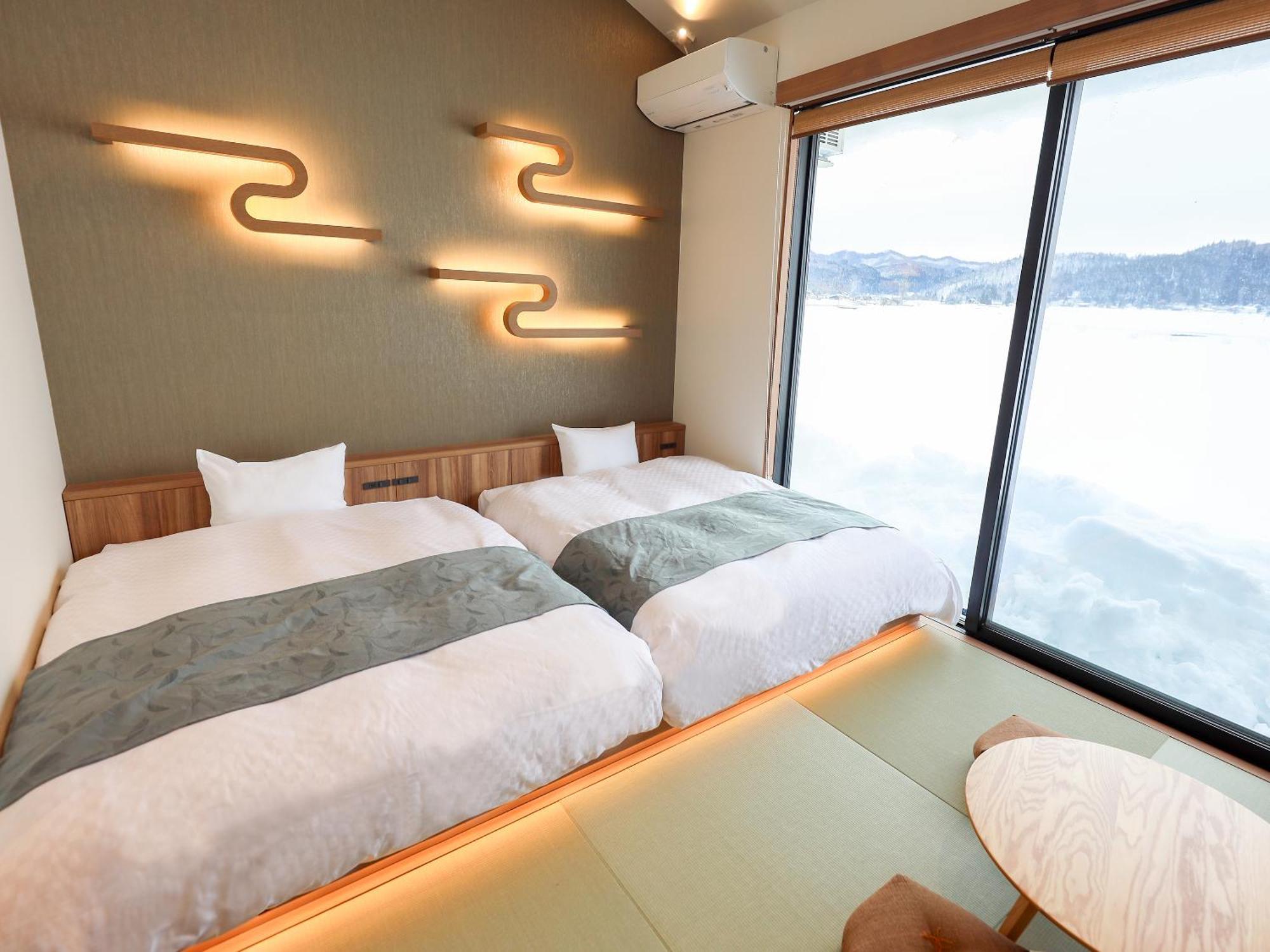 ฮะกุบะ ริวจิง ออนเซน Hotel ฮาคุบะ ภายนอก รูปภาพ